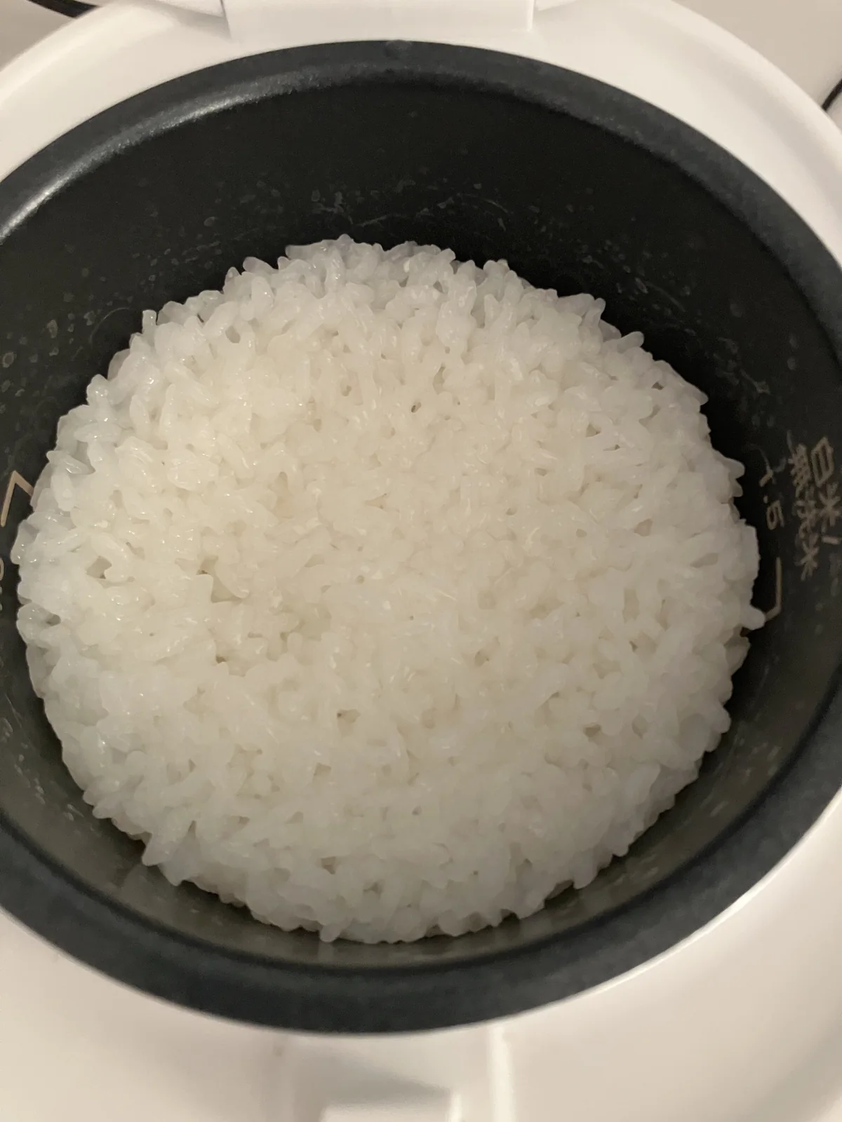 KOIZUMI KSC-1514-Wで炊いたごはんの近接写真